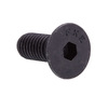 Prime-Line Socket Cap Screw Flat Head Allen Drive 3/8in-16 X 1in Black Ox Coat Steel 25PK 9174398